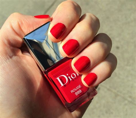 christian dior nail polish colors|Dior rouge 999 nail polish.